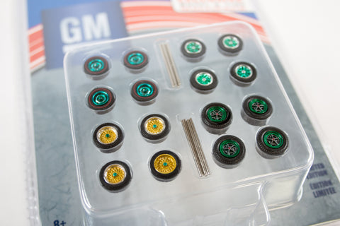 [Green Machine] Greenlight General Motors Wheel & Tyre Pack