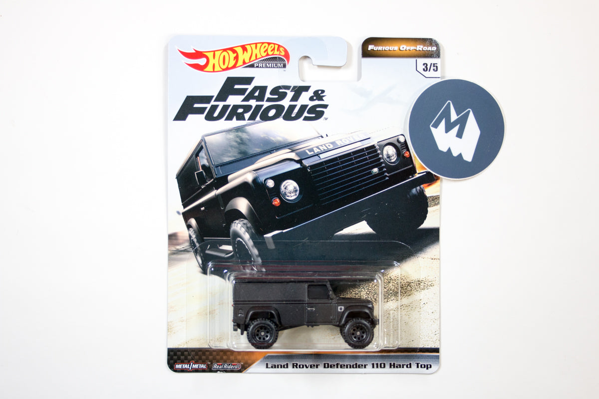 Hot Wheels Fast & Furious Premium 2019 Mix 4 Furious Off-Road / #3 - Land Rover Defender 110 Hard Top