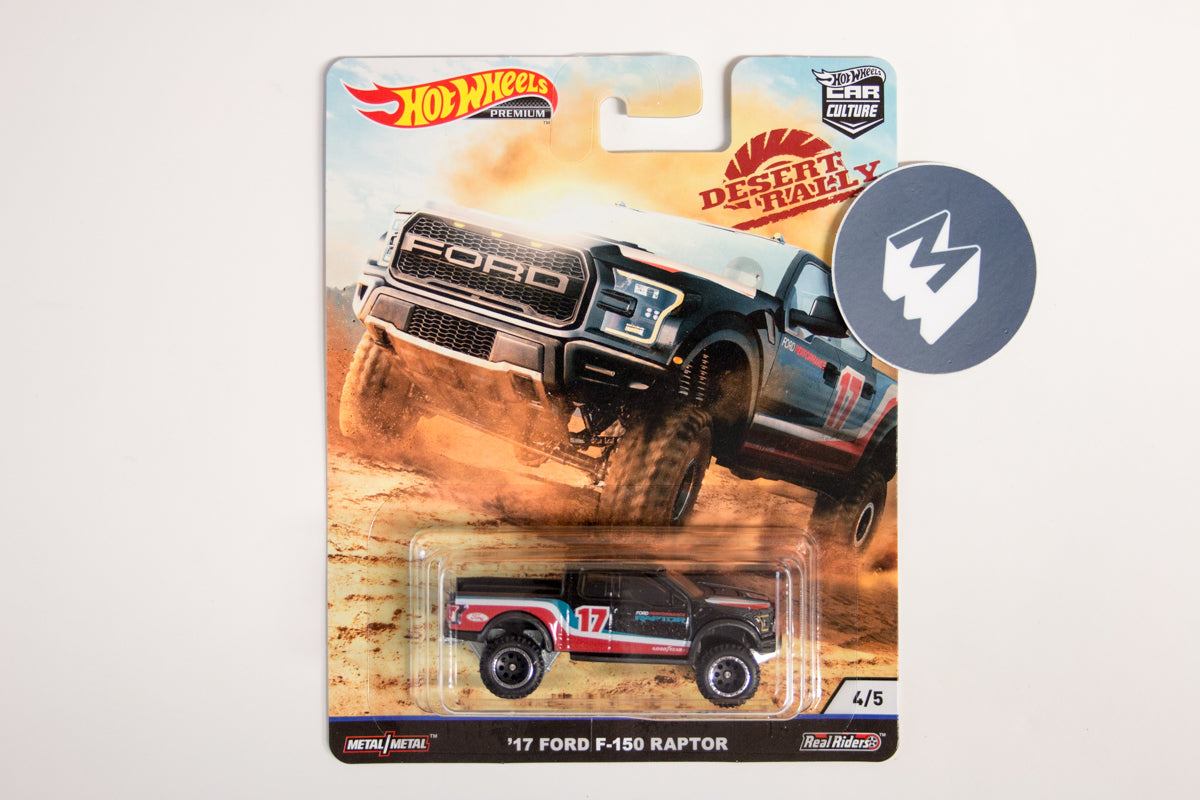 Hot Wheels Car Culture 2019 Mix 5 Desert Rally / #4 - '17 Ford F-150 Raptor