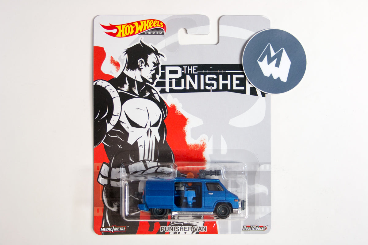 Hot Wheels Retro Entertainment 2019 Mix 4 / Punisher Van - The Punisher