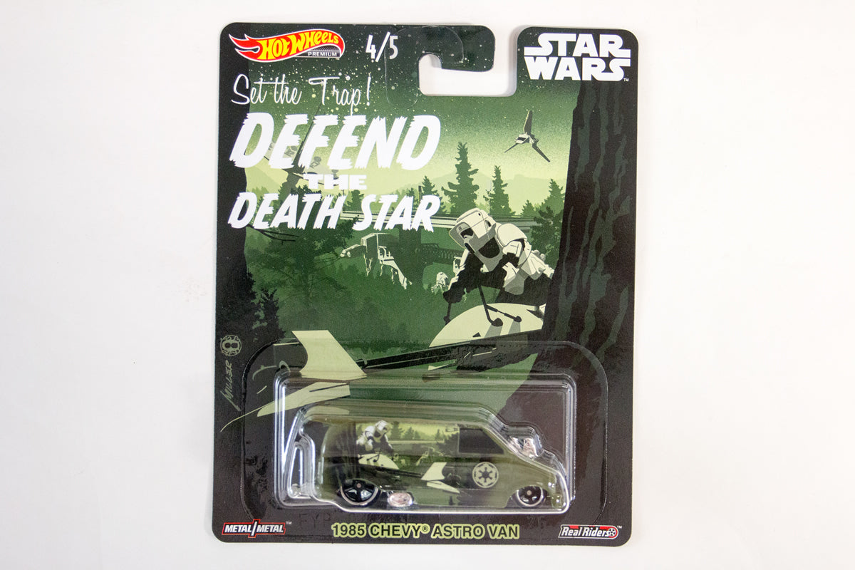 Hot Wheels Pop Culture 2019 Mix 4 Star Wars / 1985 Chevy Astro Van - Scout Troopers