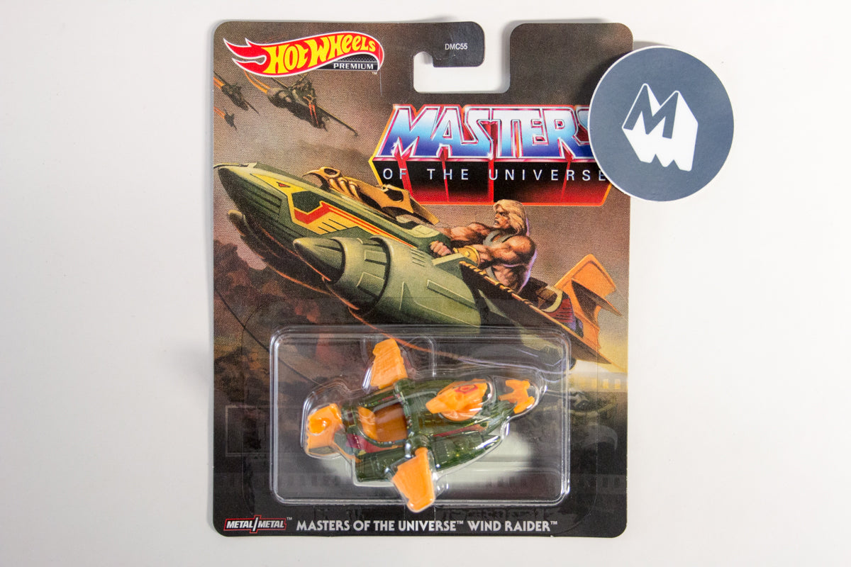 Hot Wheels Retro Entertainment 2020 Mix 1 / Masters of the Universe Wind Raider - He-man