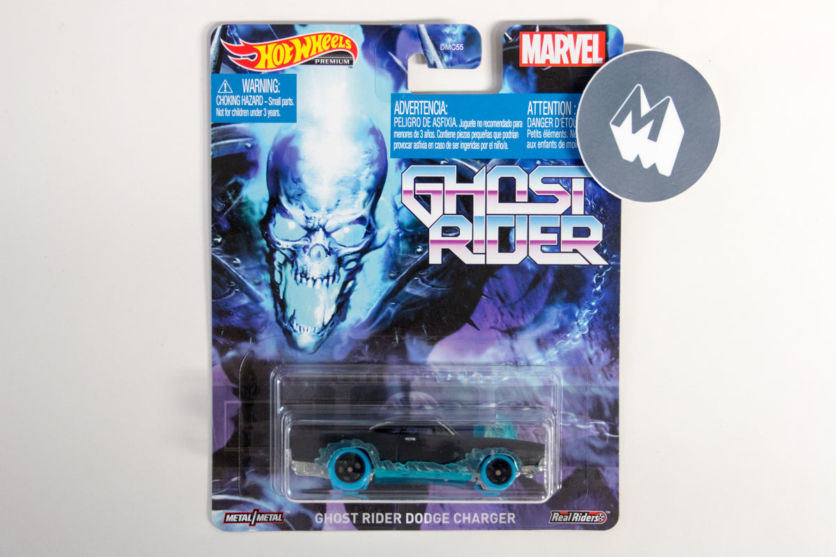 Hot Wheels Retro Entertainment 2020 Mix 1 / Ghost Rider Dodge Charger - Ghost Rider