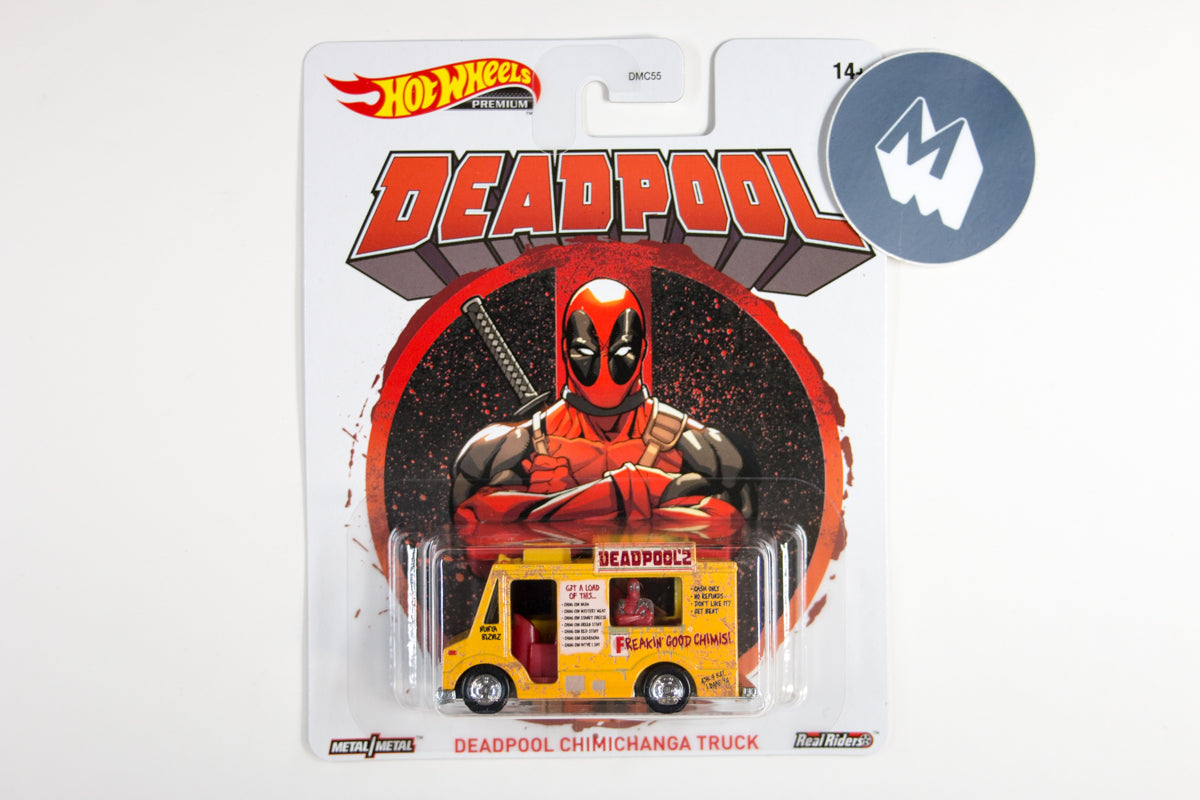 Hot Wheels Retro Entertainment 2020 Mix 2 / Deadpool Chimichanga Truck - Deadpool