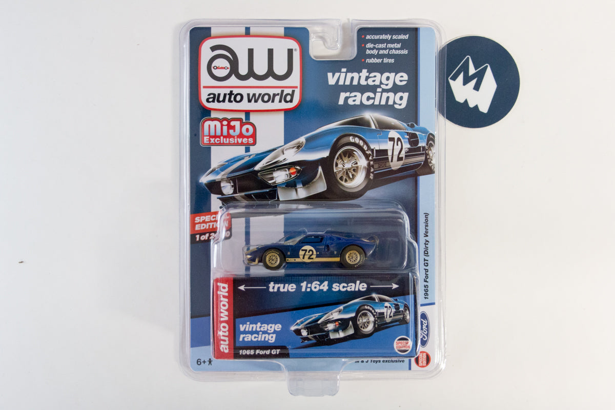 1965 Ford GT 40 - #72 (Dark blue, dirty Version)