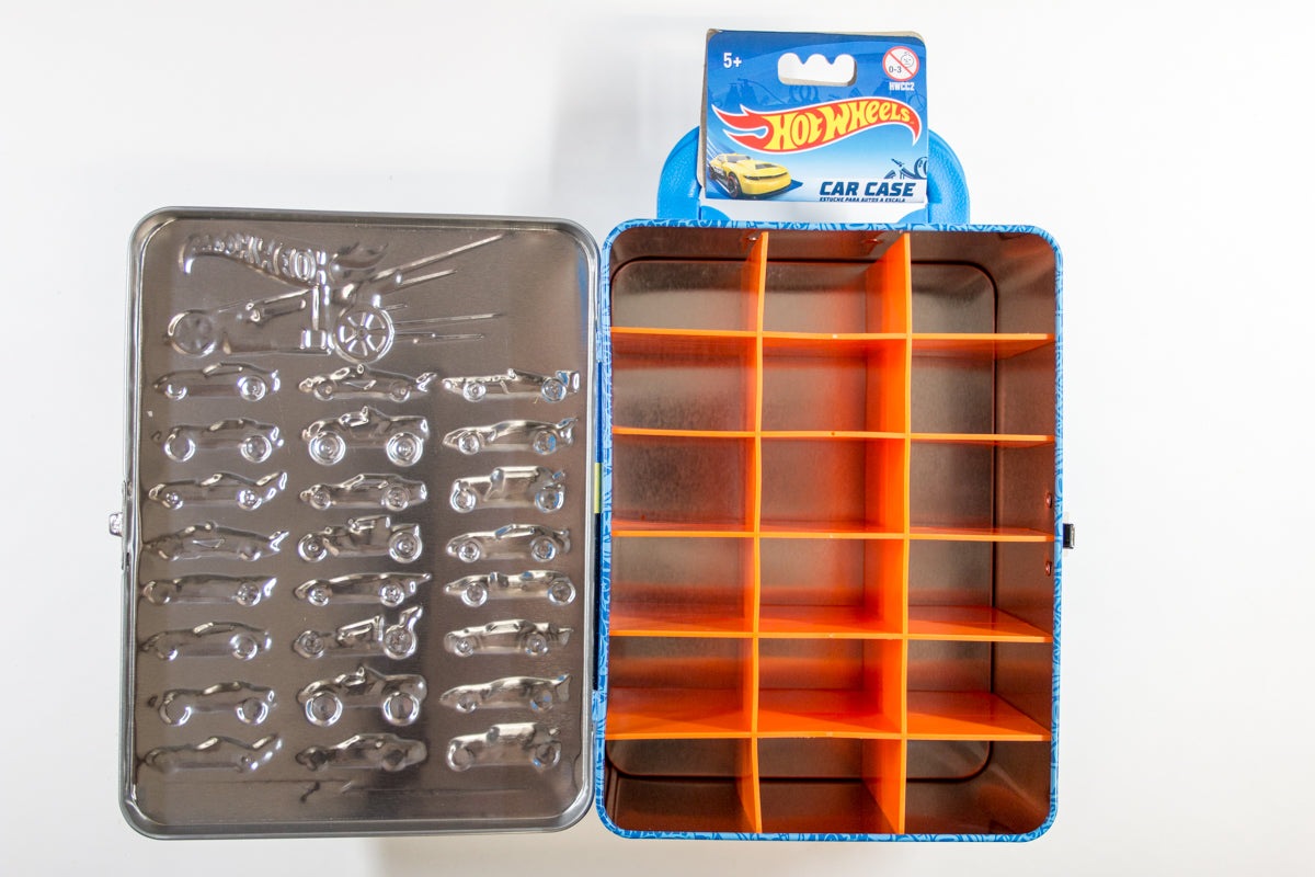 Metal Hot Wheels Storage Cases