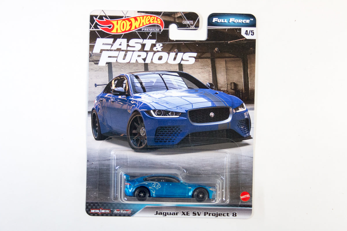Hot Wheels Fast & Furious Premium 2020 Mix 3 Full Force / #4 - Jaguar XE SV Project 8