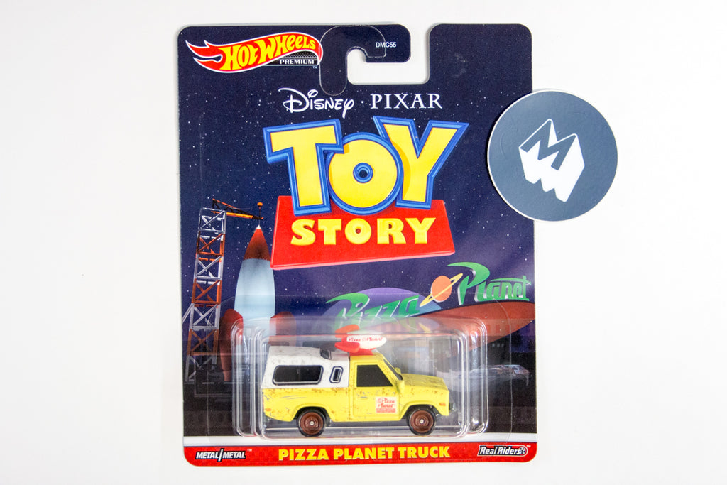 Hot wheels toy sales story pizza planet truck