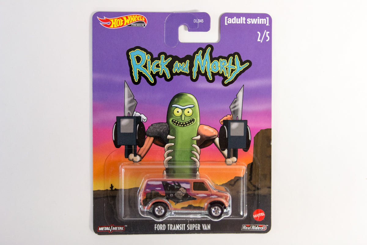 Hot Wheels 2020 Pop Culture Rick And Morty Diecast Complete Set In Protectors - Foto 13