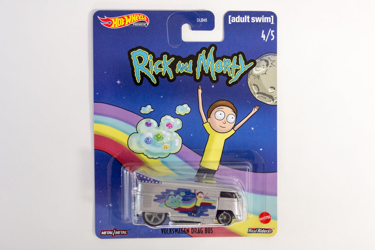 Hot Wheels Pop Culture 2020 Mix 3 Rick & Morty / Volkswagen Drag Bus - Rick and Morty