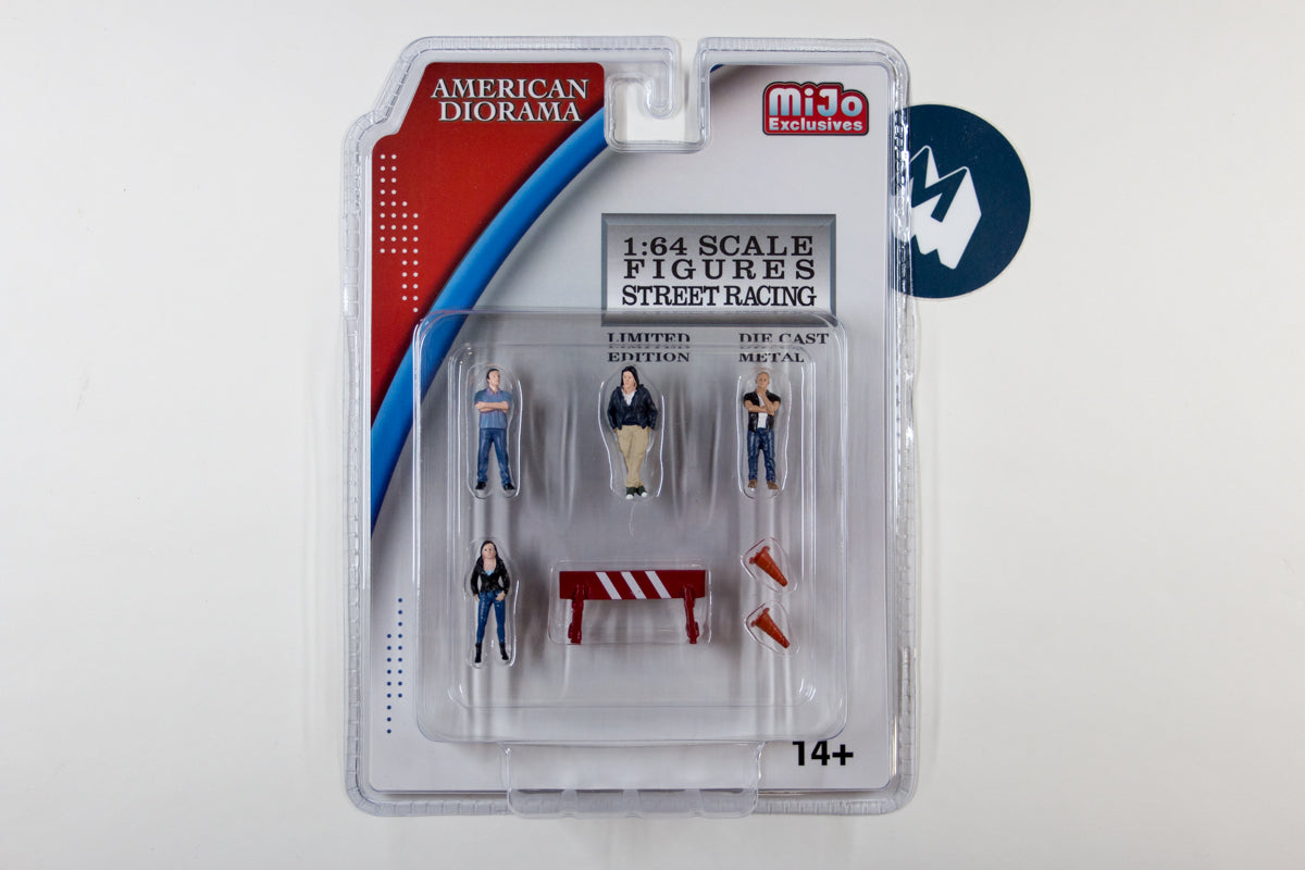 1:64 American Diorama Street Racing Set (AD-38406)