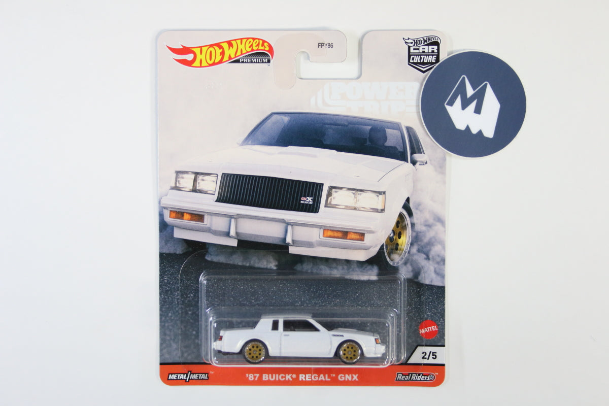 Hot Wheels Car Culture 2020 Mix 6 Power Trip / #2 - '87 Buick Regal GNX
