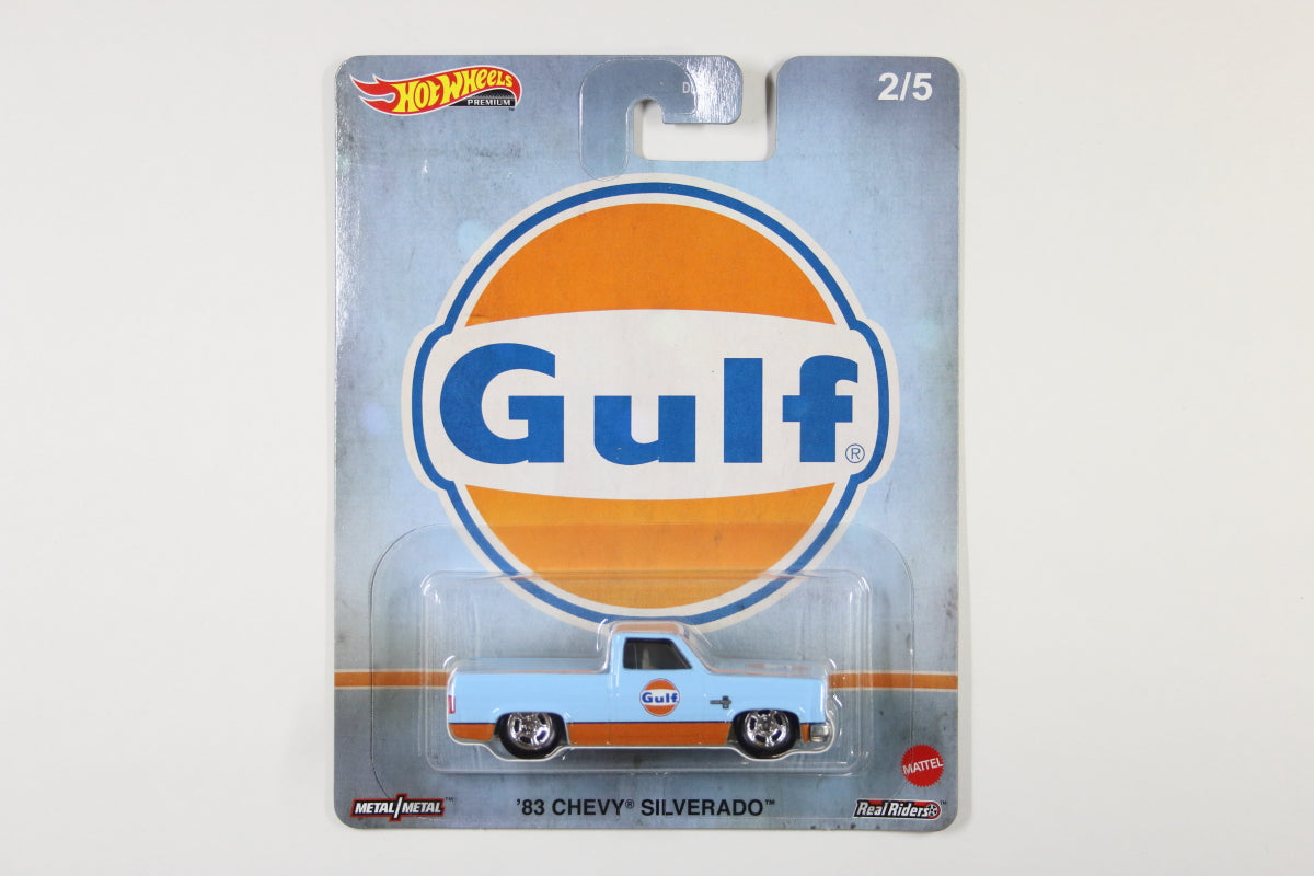 Hot Wheels Pop Culture 2020 Mix 4 Vintage Oil / '83 Chevy Silverado - Gulf