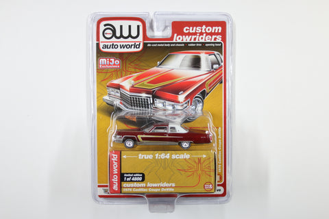 1976 Cadillac Coupe DeVille - Custom Lowriders (Red)
