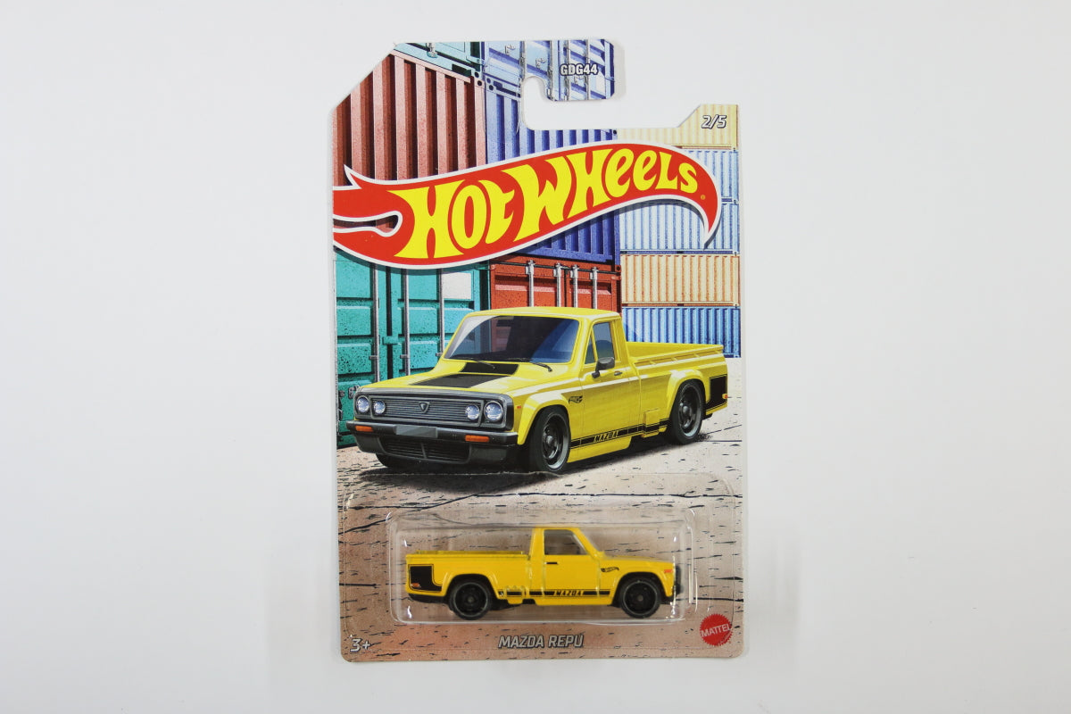 Hot Wheels Pick Ups 2021 #2 - Mazda REPU (Yellow)