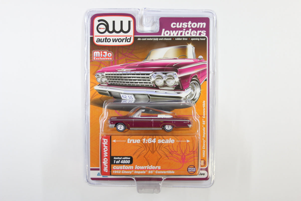 1962 Chevy Impala SS Convertible - Custom Lowriders (Plum)