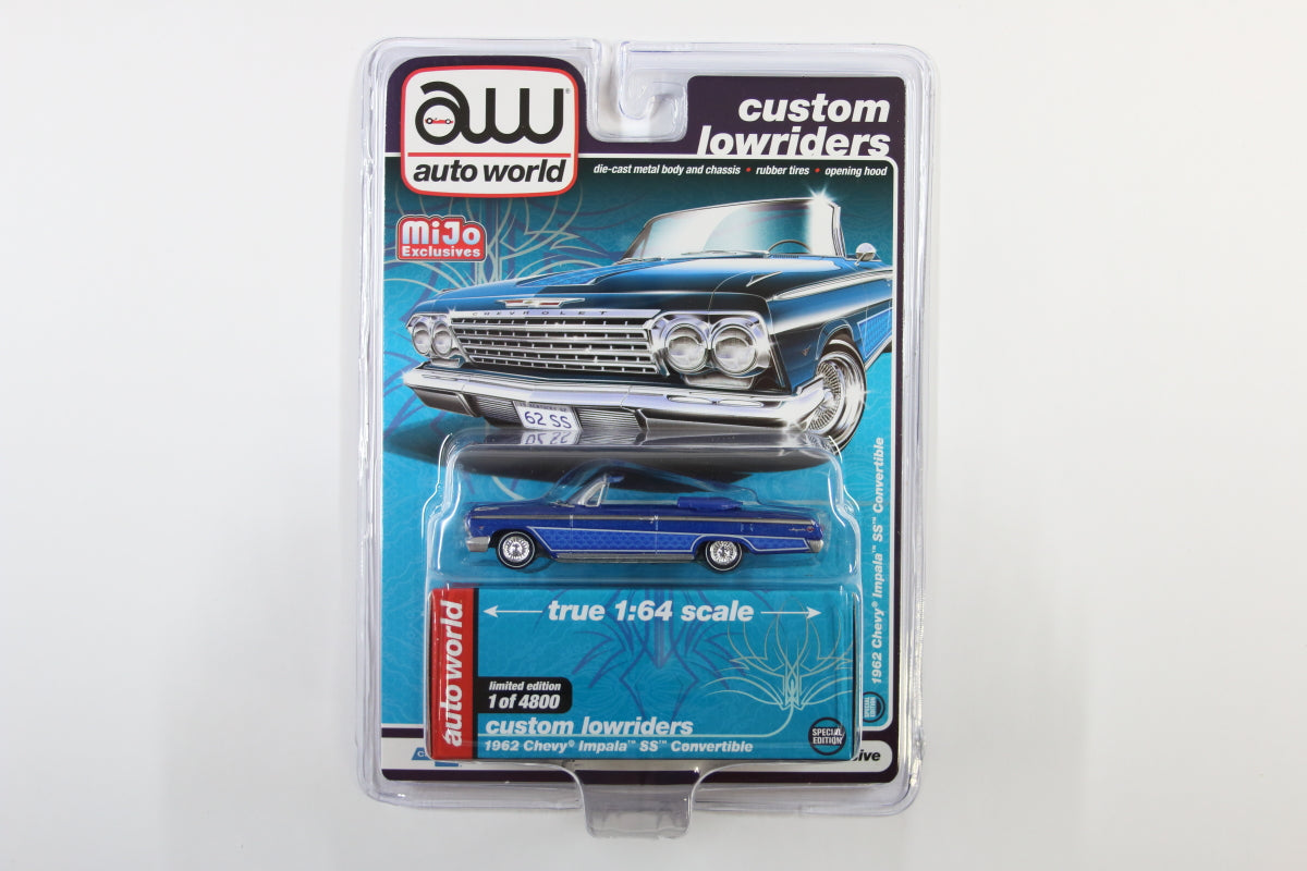 1962 Chevy Impala SS Convertible - Custom Lowriders (Blue)