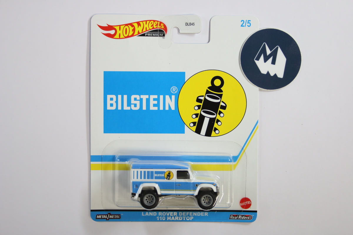 Hot Wheels Pop Culture 2021 Mix 2 Speed Shop Garage / Land Rover Defender 110 Hardtop - BILSTEIN