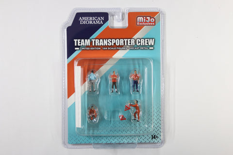 1:64 American Diorama Team Transport Crew Set (AD-76463)