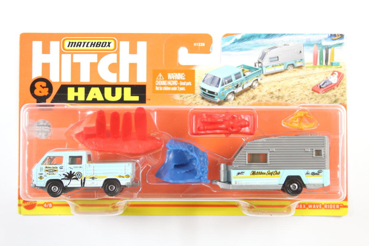 Volkswagen Transporter Cab with Travel Trailer II (With load)