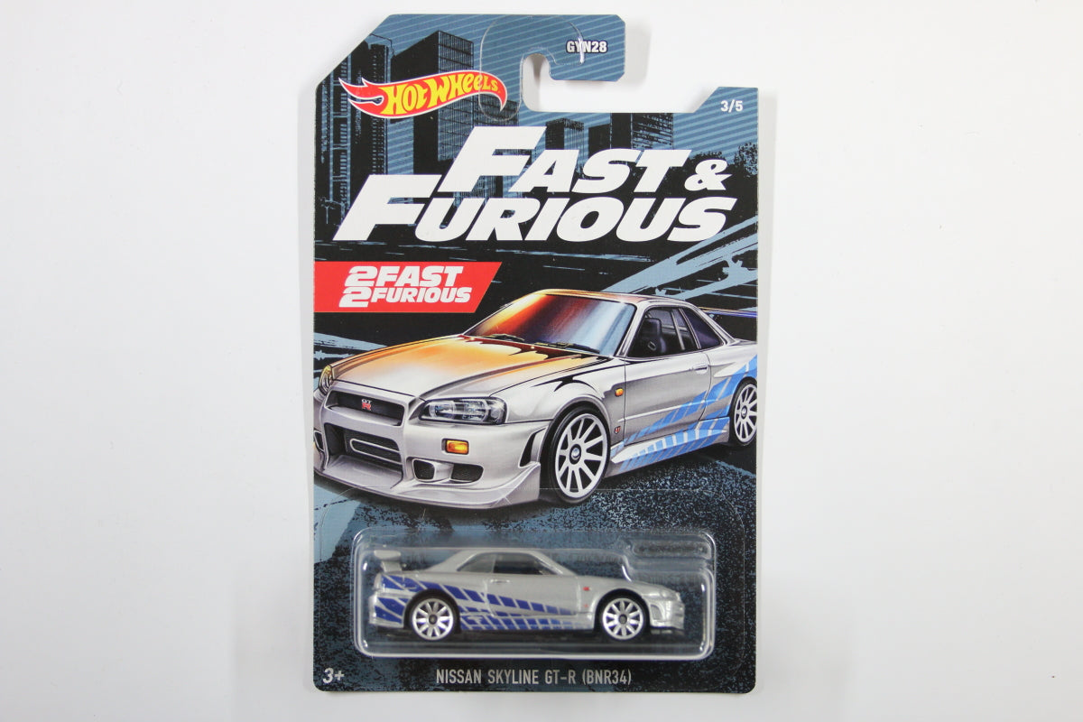 Hot Wheels Fast & Furious 2021 / #1 - Nissan Skyline GT-R (R34)