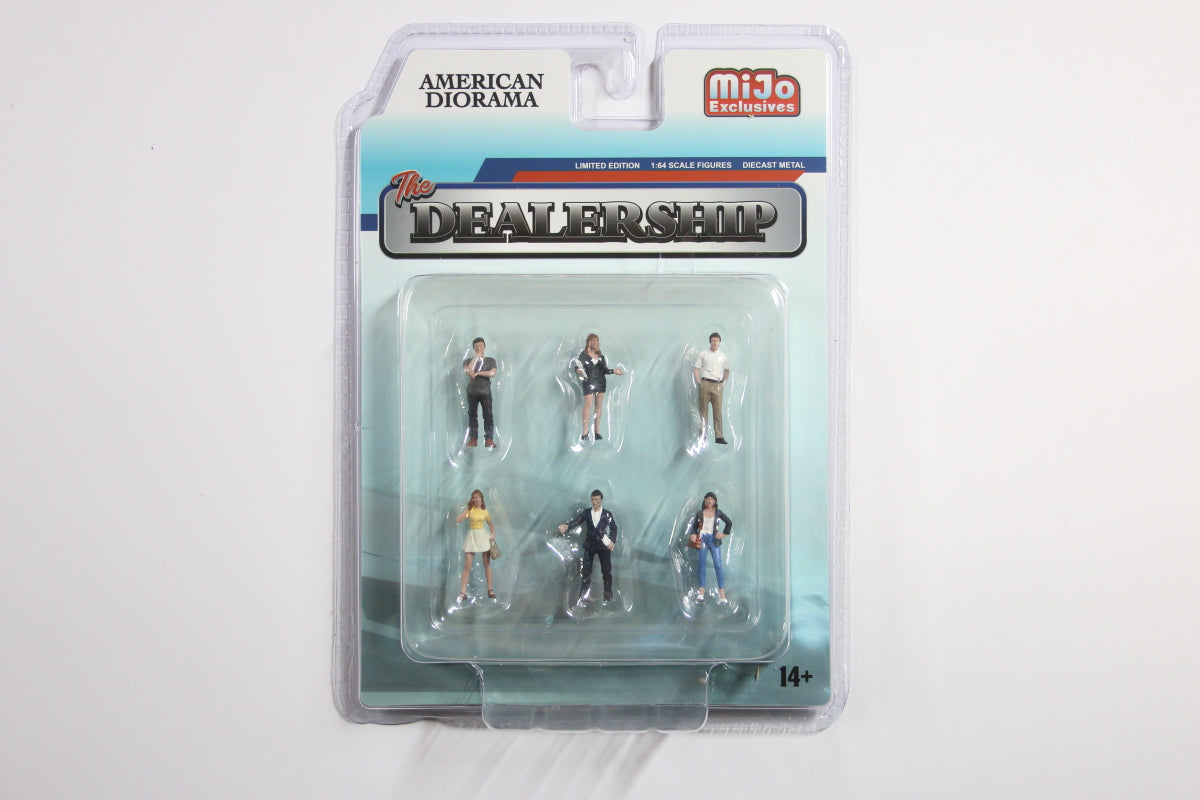 1:64 American Diorama Dealership Set (AD-76476)