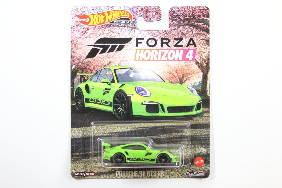 Hot Wheels Retro Entertainment 2021 Mix 3 / Porsche 911 GT3 RS - Forza Horizon 4