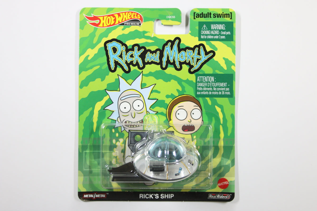 Hot Wheels Retro Entertainment 2021 Mix 3 / Rick's Ship - Rick and Morty