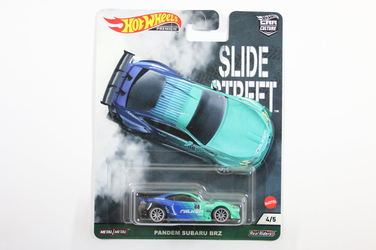 Hot Wheels Car Culture 2021 Mix 5 Slide Street / #4 - Pandem Subaru BRZ (Falken)