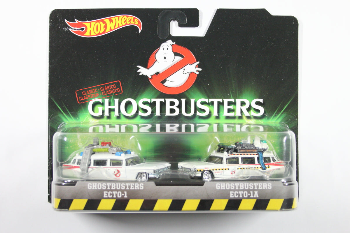 Hot Wheels Ghostbusters Ecto 1 & Ecto 1A Twin Pack