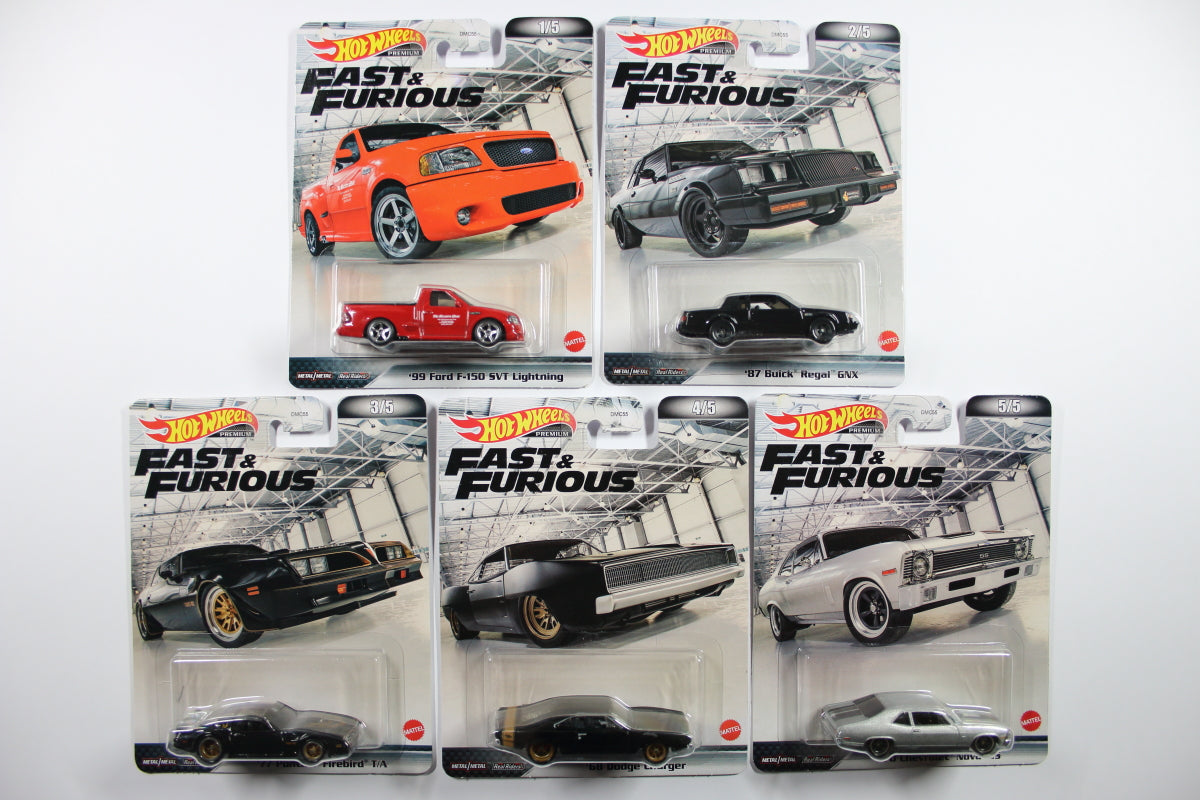 Hot Wheels Retro Entertainment 2022 Mix 3 Fast & Furious / Full sets