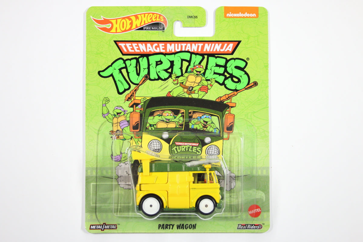 Hot Wheels Retro Entertainment 2022 Mix 2 / Party Wagon - Teenage Mutant Ninja Turtles
