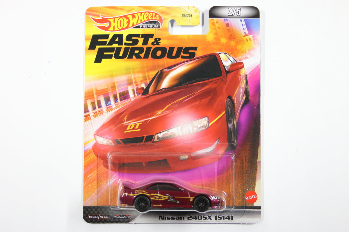 Hot Wheels Retro Entertainment 2022 Mix 5 / Fast & Furious - Nissan 240SX (S14)
