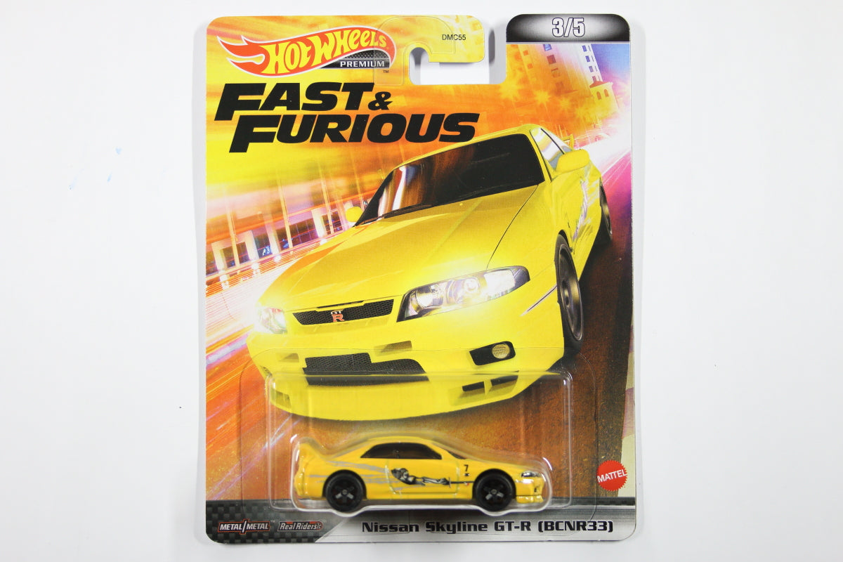 Hot Wheels Retro Entertainment 2022 Mix 5 / Fast & Furious - Nissan Skyline GT-R (BCNR33)