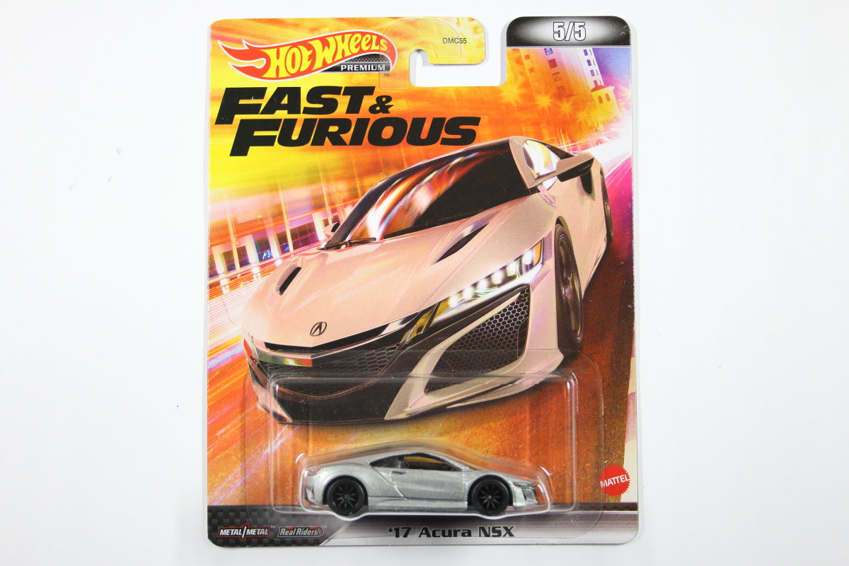 Hot Wheels Retro Entertainment 2022 Mix 5 / Fast & Furious - '17 Acura NSX