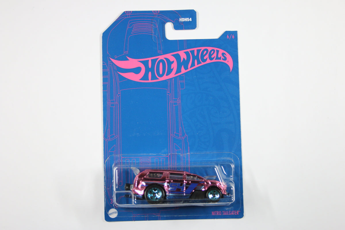 2022 Mix 2 - Set of 6 Hot Wheels Blue and Pink
