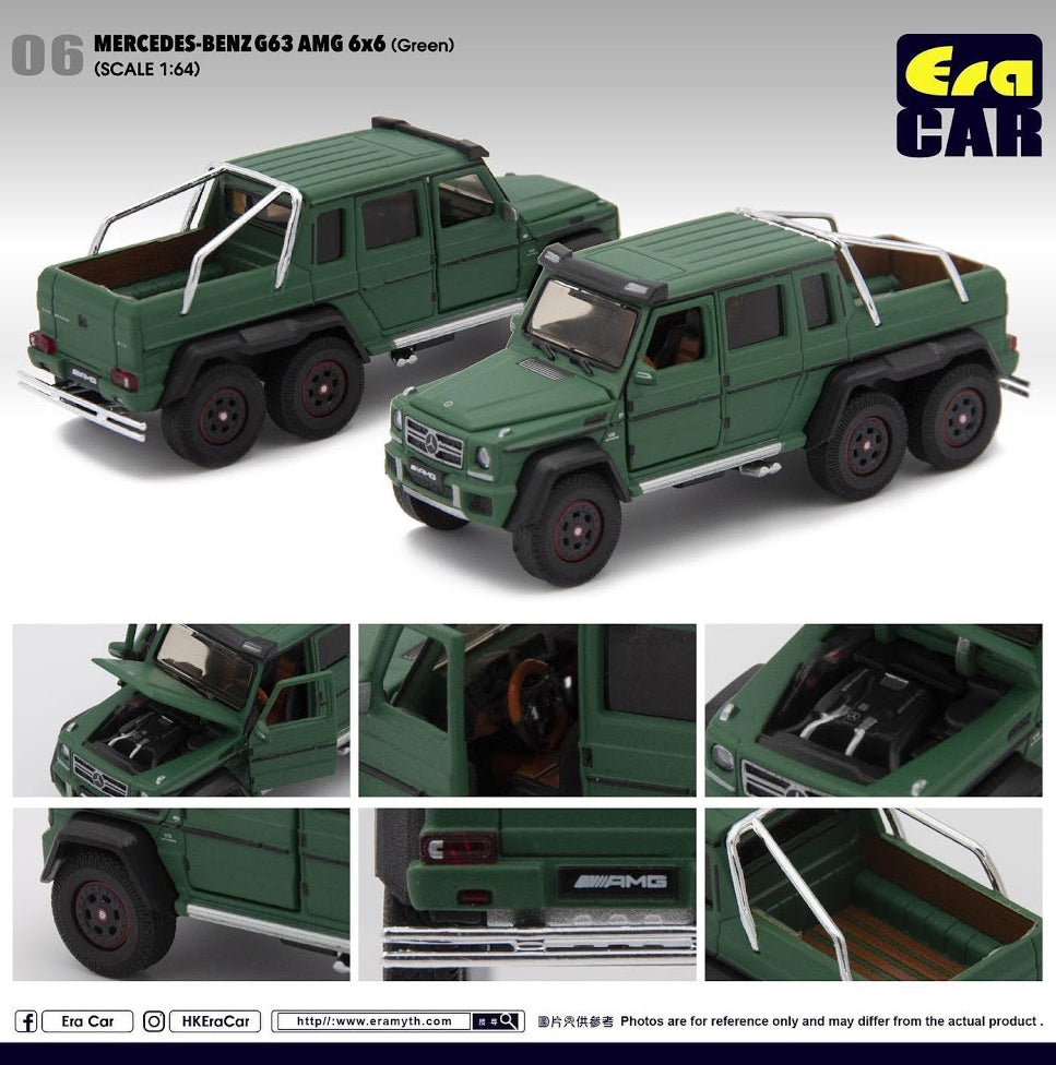 Mercedes-Benz G63 AMG 6x6 (Green)