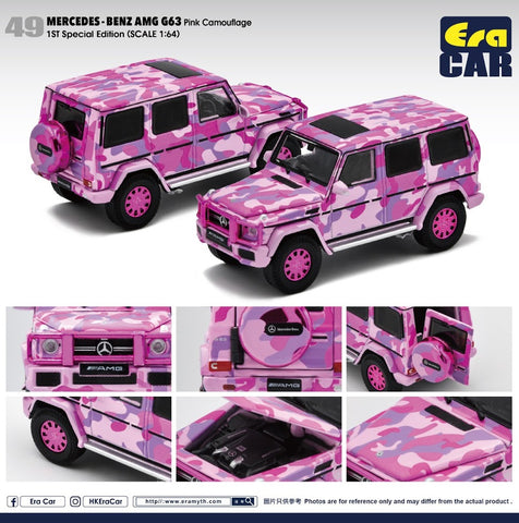 Mercedes-Benz G63 - 1st Special Edition (Pink Camouflage)