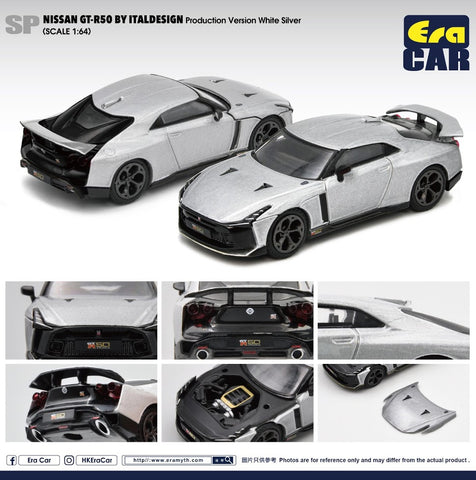 Nissan GT-R50 by ItalDesign - Production Version (White Silver)