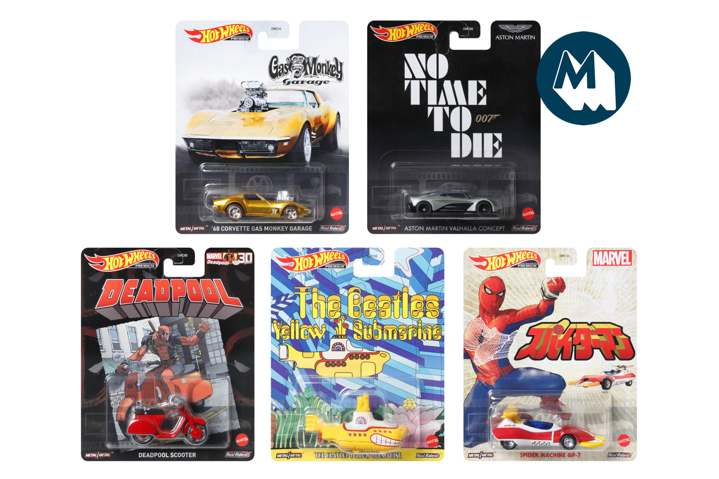 Hot Wheels Retro Entertainment 2021 Mix 4 / Full sets