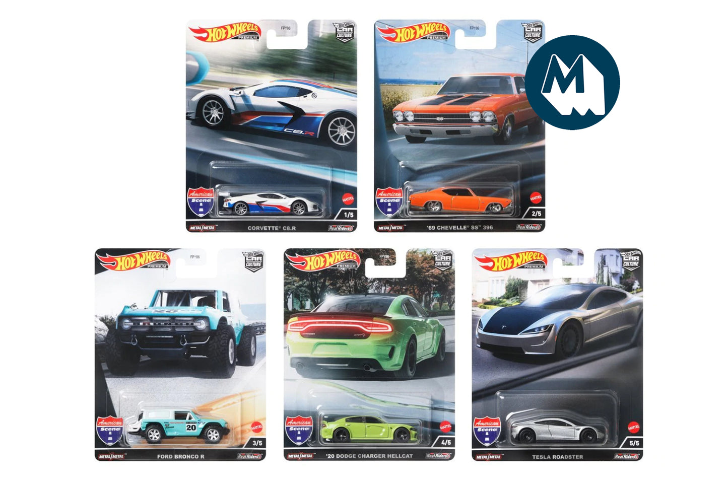 Hot Wheels Car Culture 2022 Mix 1 American Scene / Full sets & cases