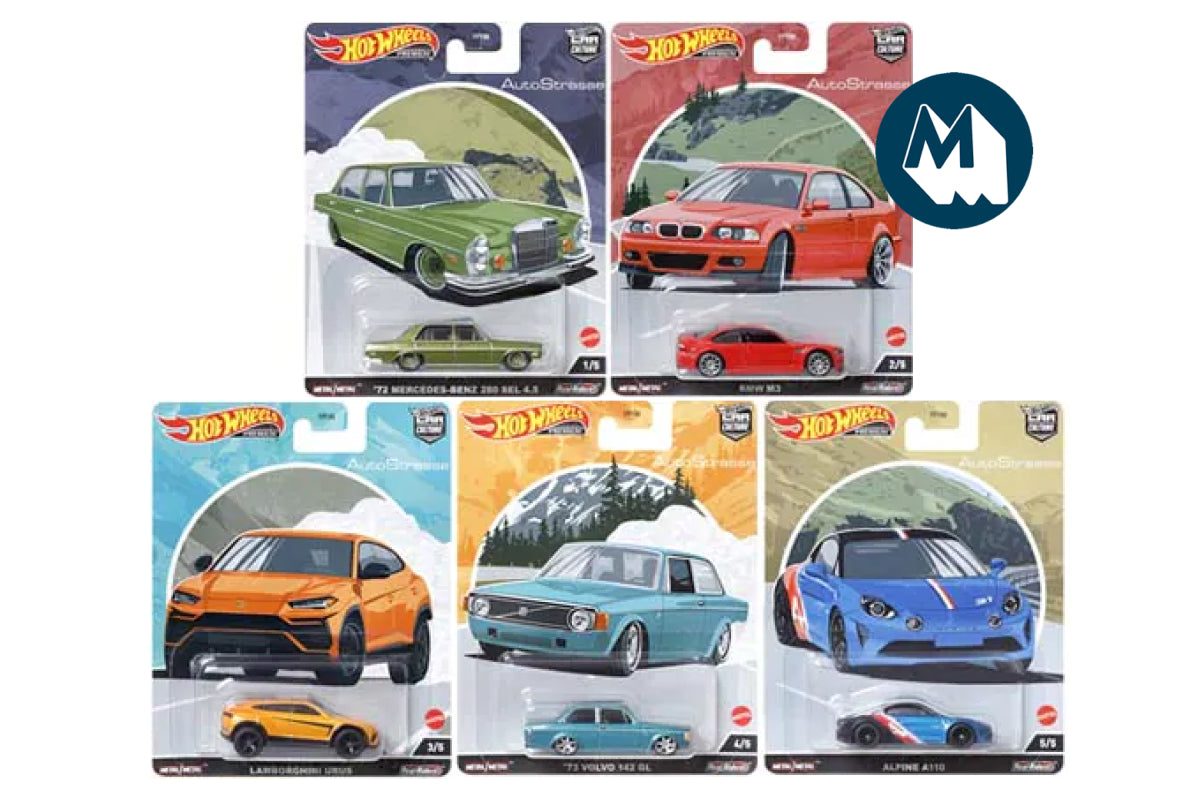 Hot Wheels Car Culture 2022 Mix 6 AutoStrasse / Full sets & cases