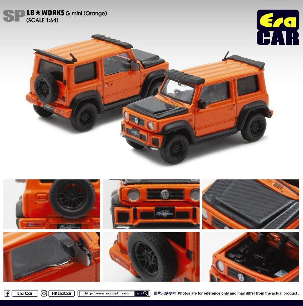 LB☆Works Suzuki G Mini (Orange) – Modelmatic