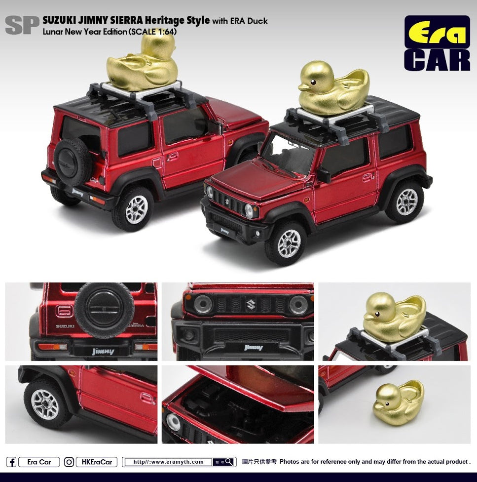 Suzuki Jimny Sierra Heritage Style with ERA Duck - Luner New Year Edition