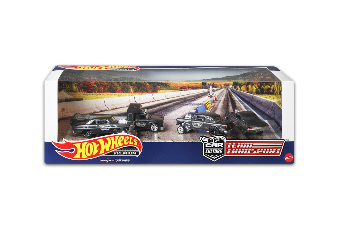 Hot Wheels Premium Collector Set - Black Hole Racing Team
