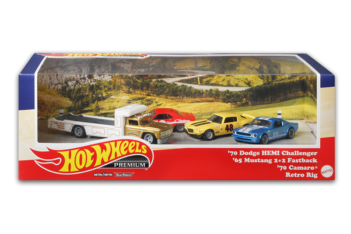 Hot Wheels Premium Collector Set - Pony Wars Racing