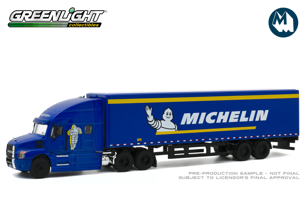 2019 Mack Anthem 18 Wheeler Tractor-Trailer - Michelin Tires