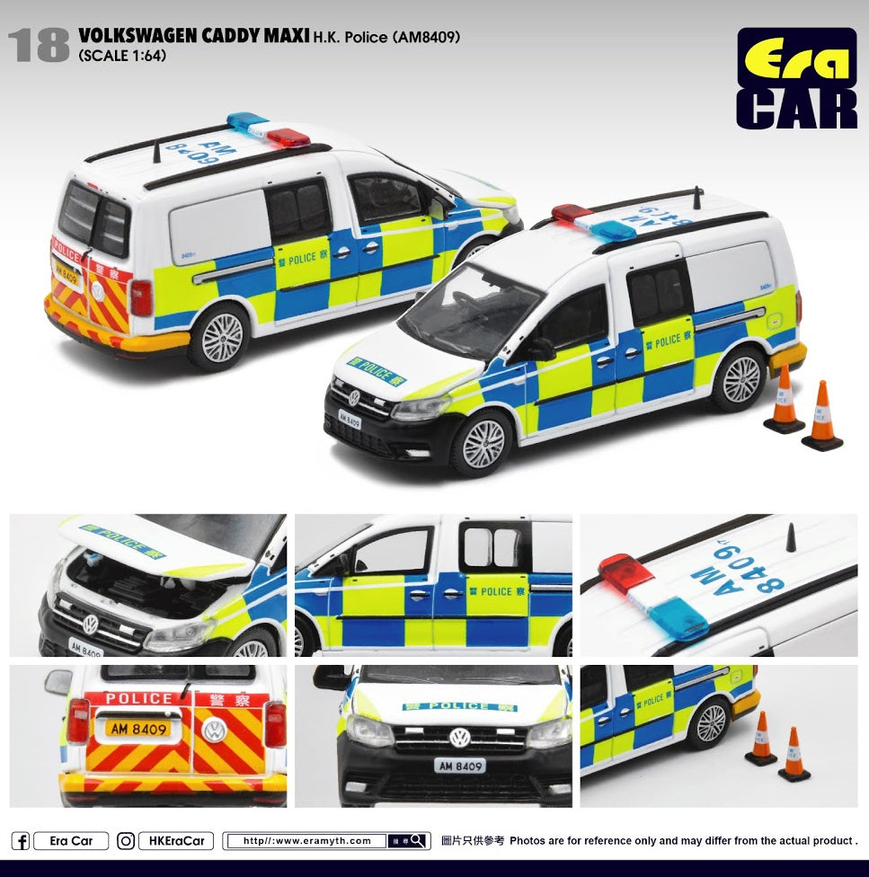Volkswagen Caddy Maxi - Hong Kong Police (AM8409)