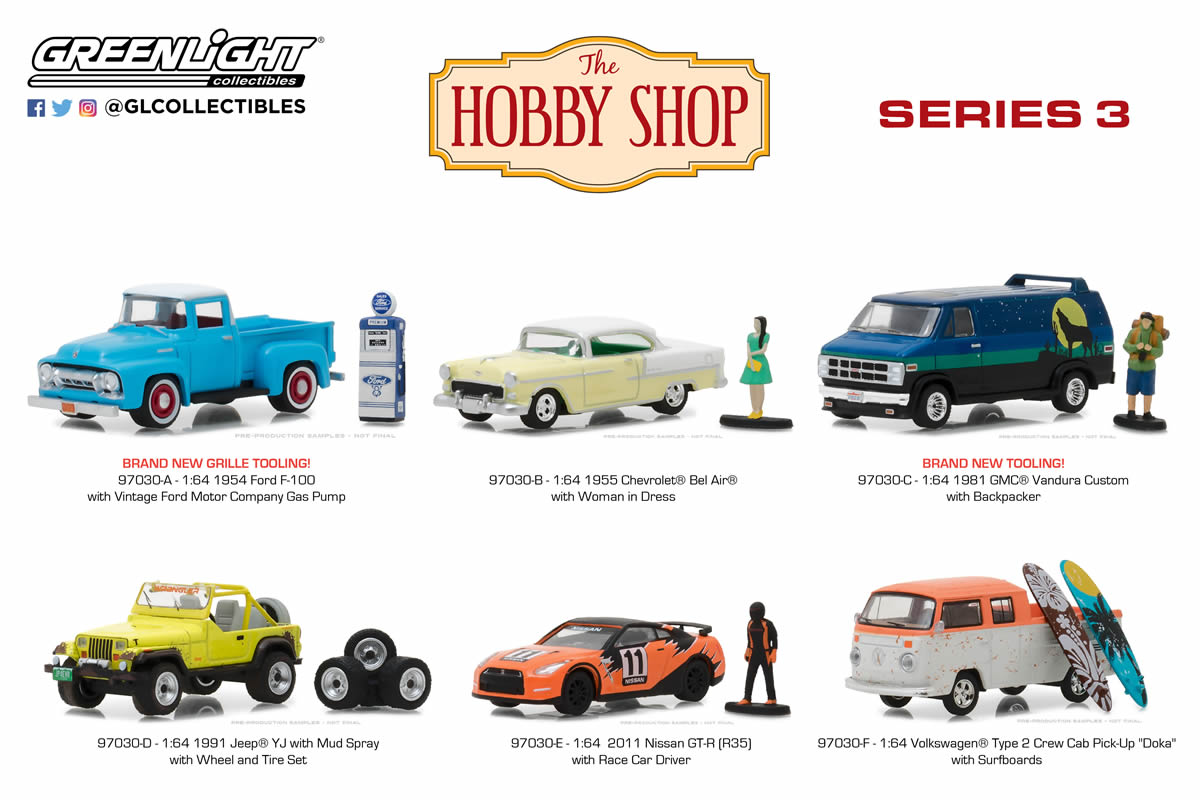 Volkswagen Type 2 Crew Cab Pick-Up "Doka" with Surfboard