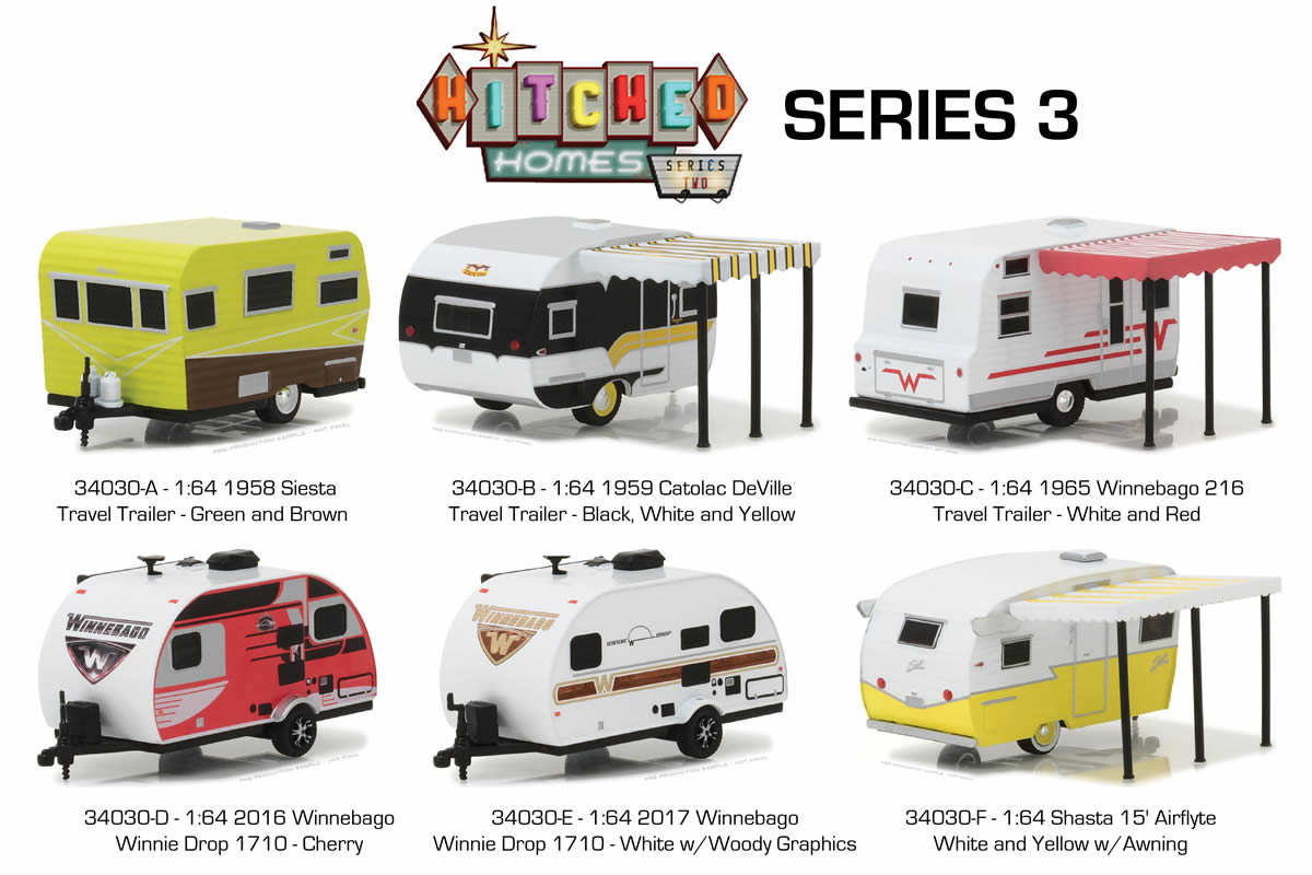 Shasta Airflyte (White & Yellow with Awning)